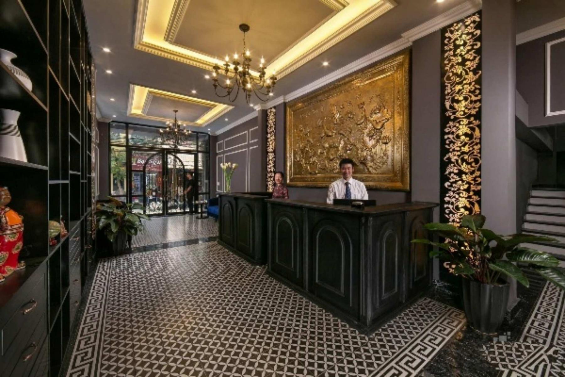 Quầy lễ tân của Matilda Boutique Hotel & Spa 